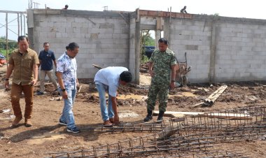 KDKMP Pulosari dan Bangoan Tuntas 100 Persen, Dandim Tulungagung Tinjau Titik Pembangunan Lain